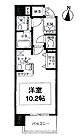 新宿駅の防音室付きマンション間取り図C