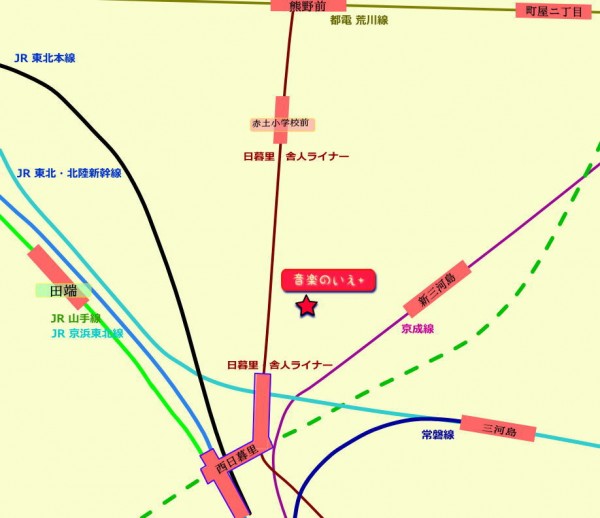 田端鉄道MAP