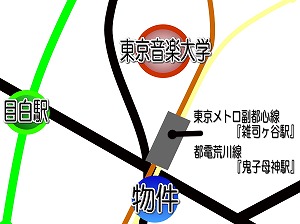 ベルソーネ目白・東京音大近い