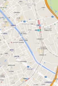 目黒防音マンション地図