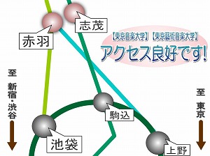 ムジカドム・路線図