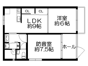 野方カンタービレ・間取図