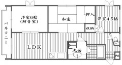 防音室のあるマンション　練馬大泉　3ＬＤＫ