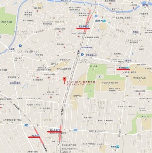 西戸山タワーホームズ 周辺地図