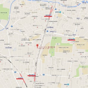 西戸山タワーホームズ　周辺地図