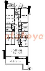 楽器ピアノ可相談 の 賃貸物件 3LDK 19万円の写真２