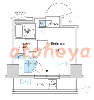 楽器ピアノ可相談 の 賃貸物件 1R 9万円の図面１