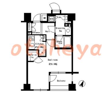 楽器ピアノ可相談 の 賃貸物件 1K 15万円の図面１