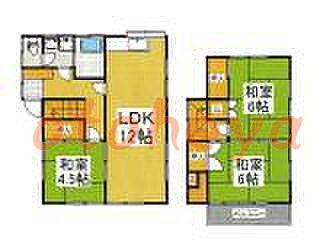 楽器ピアノ可相談 の 賃貸物件 3LDK 9.8万円の図面１