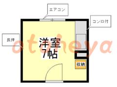 楽器ピアノ可相談 の 賃貸物件 1R 4.4万円の写真２