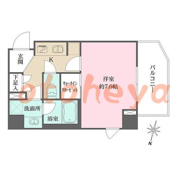 楽器ピアノ可相談 の 賃貸物件 1K 12万円の図面１