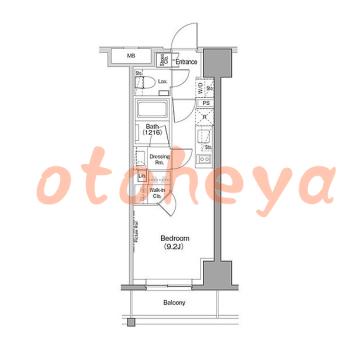 楽器ピアノ可相談 の 賃貸物件 1R 11.1万円の図面1
