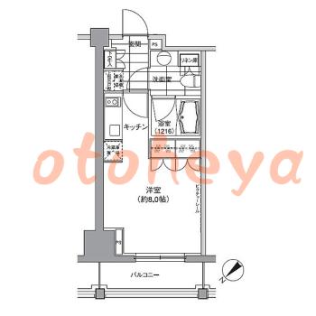 楽器ピアノ可相談 の 賃貸物件 1R 14.2万円の図面１