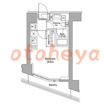 楽器ピアノ可相談 の 賃貸物件 1R 11.9万円の図面１