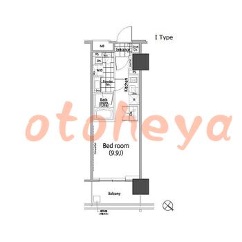楽器ピアノ可相談 の 賃貸物件 1R 15万円の図面１