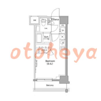 楽器ピアノ可相談 の 賃貸物件 1R 12.9万円の図面１