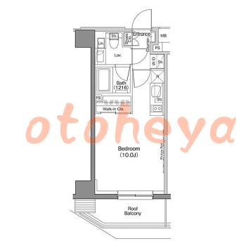 楽器ピアノ可相談 の 賃貸物件 1R 13.3万円の図面１