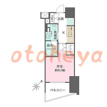 楽器ピアノ可相談 の 賃貸物件 1K 11.5万円の図面１