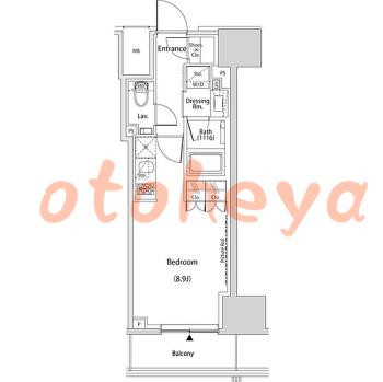楽器ピアノ可相談 の 賃貸物件 1R 13.9万円の図面１