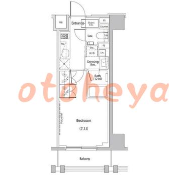 楽器ピアノ可相談 の 賃貸物件 1K 13.8万円の図面１