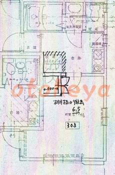 楽器ピアノ可相談 の 賃貸物件 1K 7.9万円の図面１