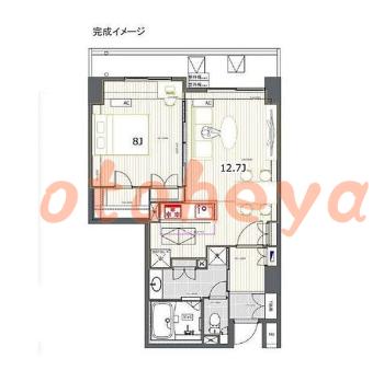 楽器ピアノ可相談 の 賃貸物件 1LDK 31.5万円の図面１