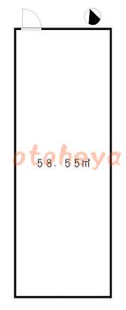 楽器ピアノ可相談 の 賃貸物件  27.5万円の図面１