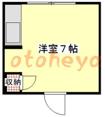 楽器ピアノ可相談 の 賃貸物件 1R 4.3万円の写真２