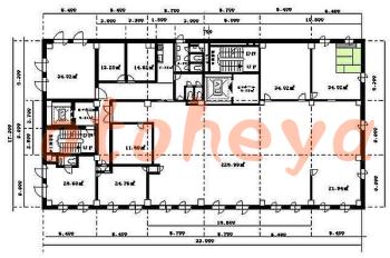 楽器ピアノ可相談 の 賃貸物件  92.4万円の図面１