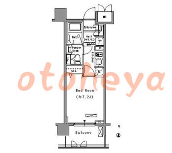 楽器ピアノ可相談 の 賃貸物件 1K 10万円の図面１