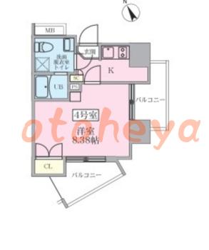 楽器ピアノ可相談 の 賃貸物件 1K 12.55万円の図面１
